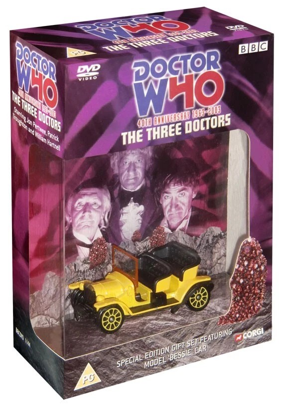Cover image for The Three Doctors