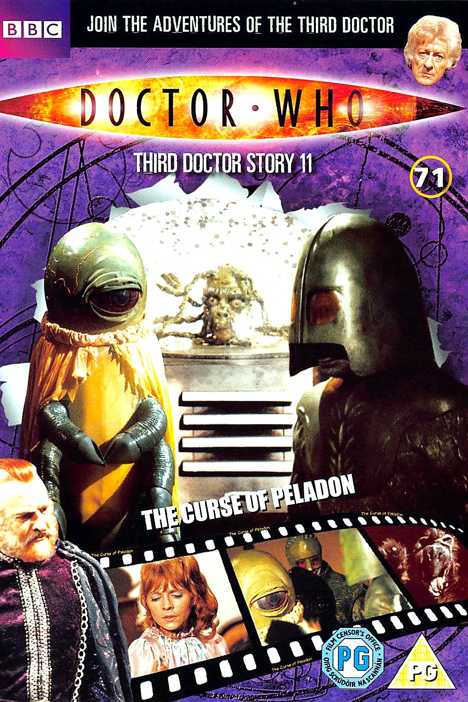 Cover image for The Curse of Peladon