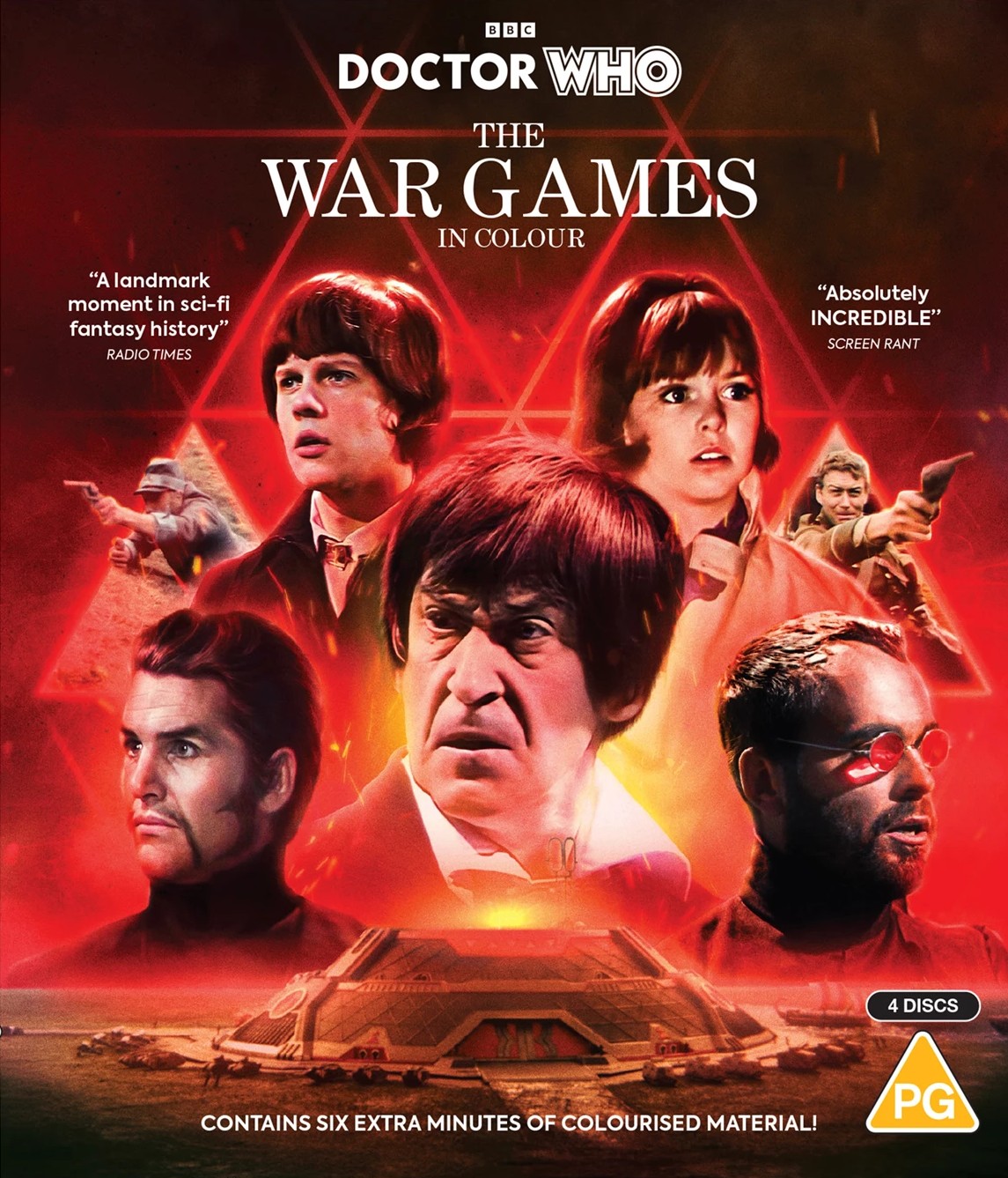Cover image for The War Games in Colour
