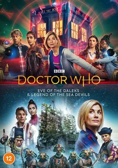 Eve of the Daleks & Legend of the Sea Devils cover art