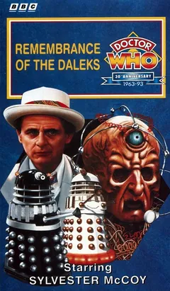 Remembrance of the Daleks cover art