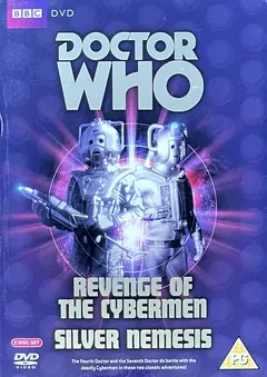 Revenge of the Cybermen / Silver Nemesis cover art
